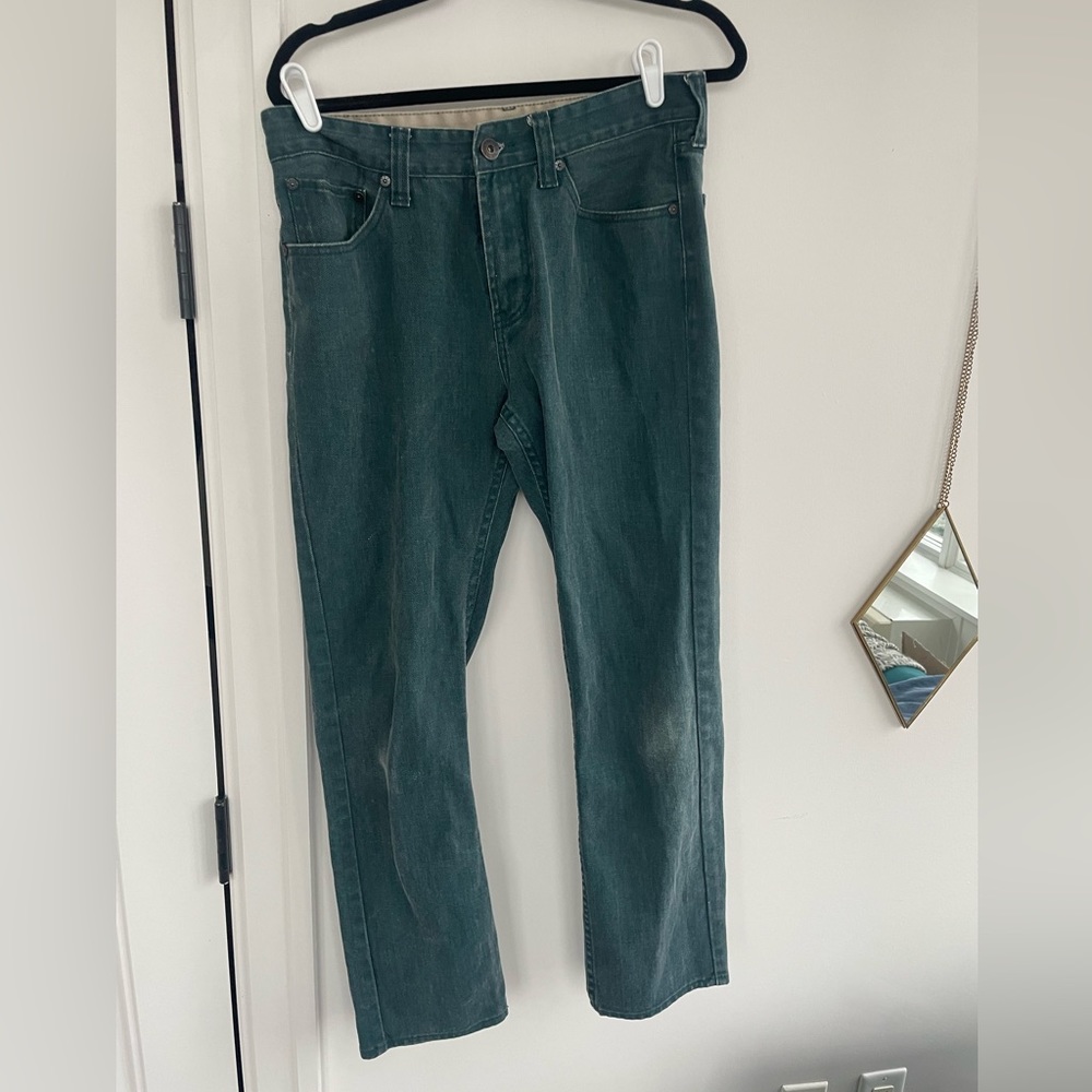 Bullhead Teal Ravels Slim Jean 32x32